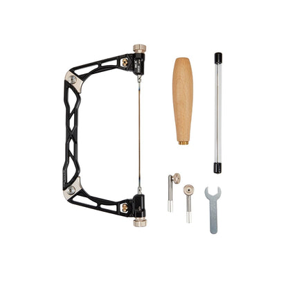 HONGDUI KM-19 6" Coping Saw, Fret Combo Saw - Premium Quality, All-Purpose Tool for Woodworkers & Crafters
