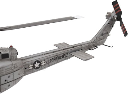 RC ERA C032 RC Helicopter 1/48 Scale 2.4G 6CH UH-1 Huey Flybarless RC Helicopter 6-Axis Gyroscope Stabilization with Altitude Hold &amp 3D Inverted Flight for Adults Enthusiasts(3 Battery)