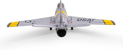E-flite RC Airplane UMX F-86 Sabre 30mm EDF BNF Basic Transmitter Battery and Charger Not Included EFLU7050