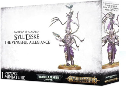 Games Workshop - Warhammer Age of Sigmar - Warhammer 40000 - Daemons of Slaanesh: Syll'esske: The Vengeful Allegiance
