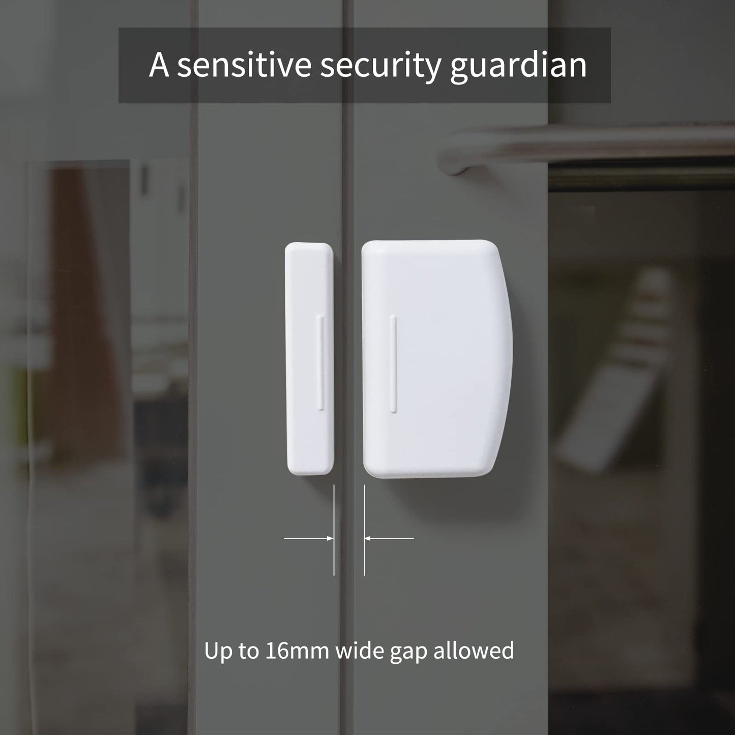 THIRDREALITY Zigbee Contact Sensor, Door and Window Monitor, Home Automation, Works with Home Assistant, SmartThings, Aeotec, Homey, Hubitat or Echo Devices with Build-in Zigbee Hub,hub Required