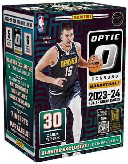 2023-2024 Donruss Optic Basketball Blaster Box - 30 Basketball Cards per Box