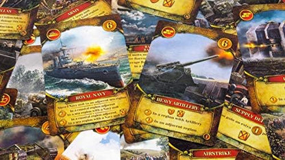Grey Fox Games War of The Worlds: The New Wave | Theme from H.G. Wells | Strategy Board Game | 2 Players | 60 Minutes