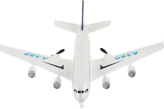 RC PlaneRemote Control Airplane Ready to Fly 2 Channels RC Airplane Airbus A380Remote Control Plane for Kids Children Adults Beginners
