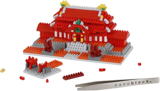 Nanoblock Shuri Castle construction toy NBM-030 multicolored
