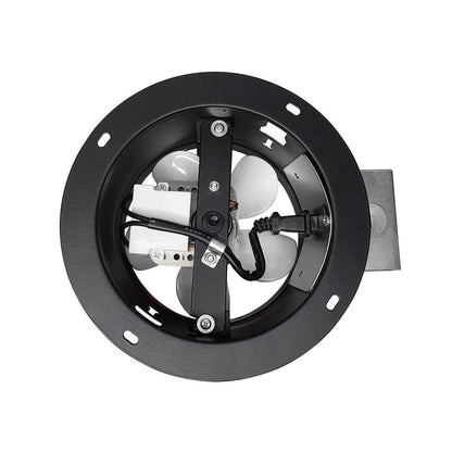 BV Ventilation Exhaust Fan for Home 70 CFM - Wall Fan 4.0 Sones Quiet Airflow, Rooms up to 85 sq ft, Room to Room/Rooms to Outdoor, 6" Diameter, Customizable Vent Fans, Removes Odors, Humidity & Smoke