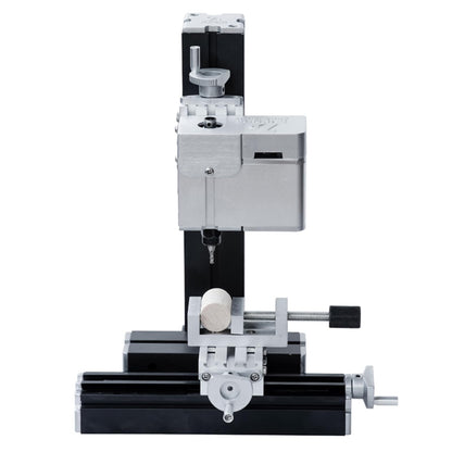 ZHRUI Electroplated Mini Metal Milling Machine 36W 20000rpm DIY Vertical Miniature Mill Lathe Machine Tools for Creative Maker Miniature Miller
