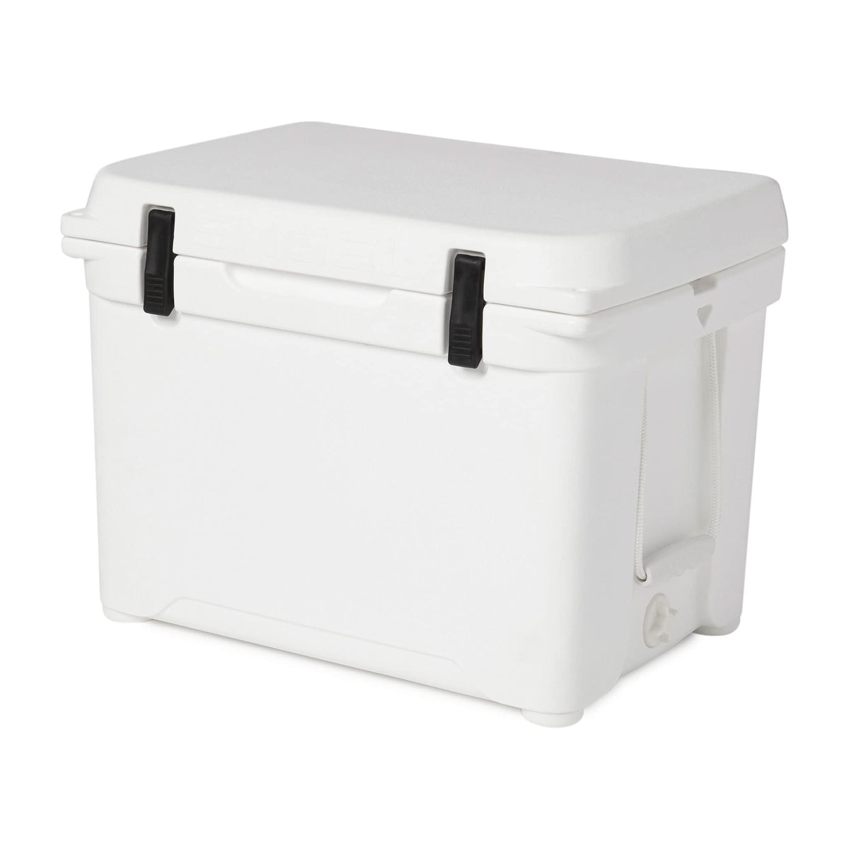 Engel Coolers ENG50 Cooler | 60 Can High Performance Durable Seamless Rotationally Molded Ice Box for Camping, Hunting, and Fishing - White
