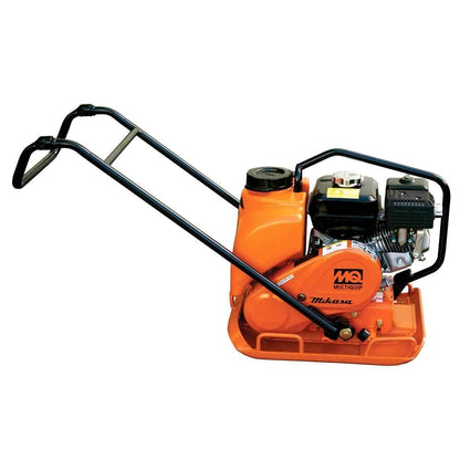 Multiquip MVC82VHW Honda GX160 Plate Compactor with Water Tank, 18" Wide - Black/orange