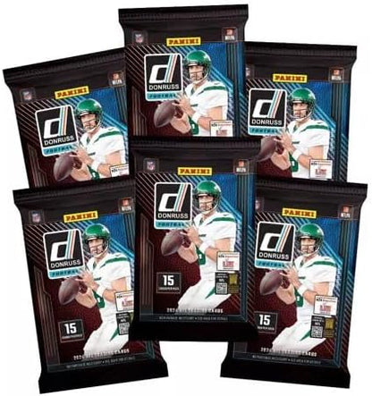 2024 Panini Donruss Football Trading Cards Blaster Box (Downtown Inserts)