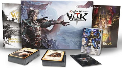 WTK: Kingdoms Wars - Historical Strategy War Card Board Game Sanguosha Guozhan Expansion for 2-10 Players Age for 14+ time with 20-40min