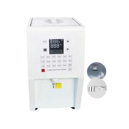 Automatic Fruit Powder Dispenser, SHengwin 3.5L Powder Quantitative Machine 110V Digital Powder Dispensing Machine for Bubble Tea Equipment, Commercial & Home Use