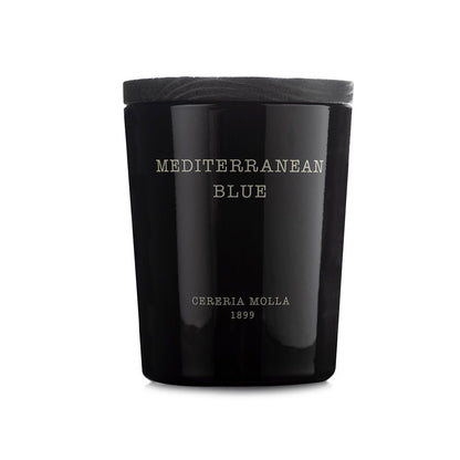 CERERA MOLLA 1899 | Mini Mediterranean Blue Aromatic Candle | 20 Hour Burn Time | Natural Fragrance | Recyclable Packaging | Artisan Candle