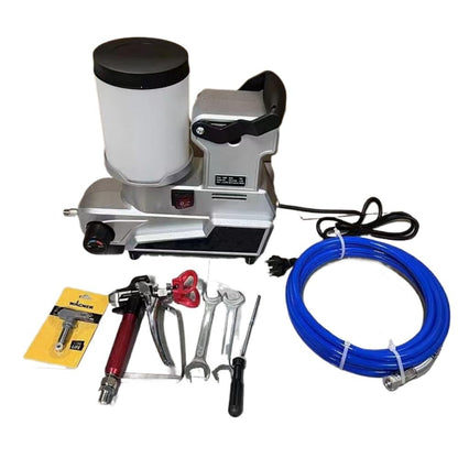 High-Pressure Airless Paint Sprayer,1600W Emulsion Paint Sprayer,Water-Based Latex Paints Airless Sprayer w/ 16.4ft Hose for Spraying Operations Indoor/Outdoor Fire Prevention 110V
