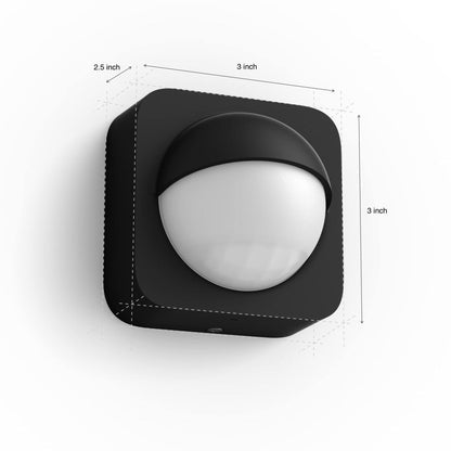Philips Hue Outdoor Motion Sensor - Automatic Dusk to Dawn - Turns Lights On When Motion is Detected - 1 Pack - Requires Bridge - Works with Alexa, Google Assistant, and Apple Homekit - Weatherproof