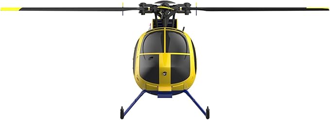 RC ERA C184 MD500 RC Helicopter for Beginners Gyro &amp Optical Sensor Stabilized Easy to Fly 2.4GHz 4CH Flybarless RTF Remote Control Helicopter
