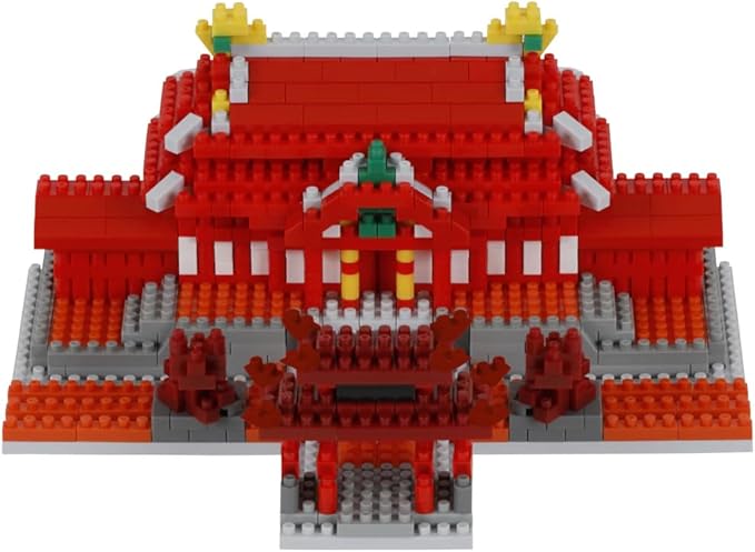 Nanoblock Shuri Castle construction toy NBM-030 multicolored