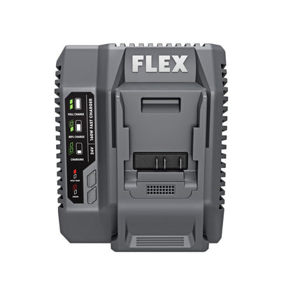 FLEX 24V Lithium-Ion Starter Kit with 5.0Ah Lithium Battery and 160W Fast Charger - FX0411-1C