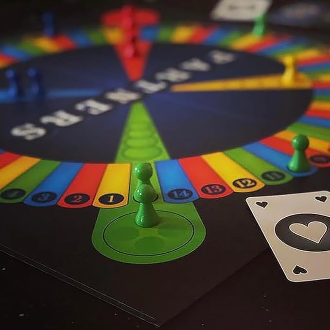PARTNERS Board Game | 1st USA Edition | A 4 Player Strategy Board Game Played in Teams of 2 | Perfect for Game Night with Family Friends Adults Teens All Ages