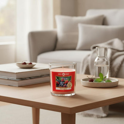 Berries/Berries Scented Vegetable Wax Candle - Allergen Free