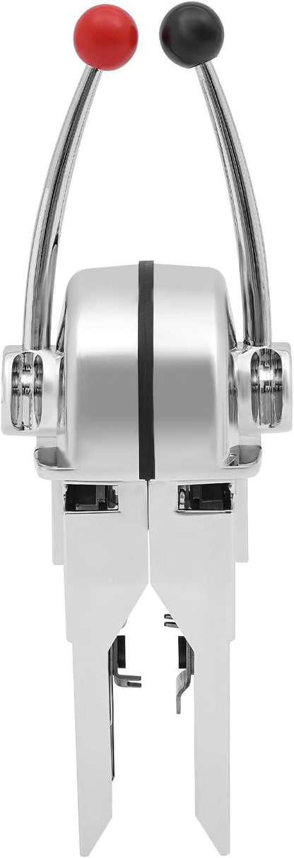 Boat Dual Engine Control Double Lever Control Boat Dual-Handle Controller W/Smooth Shifting &amp Throttle Marine Controller Dual Handle
