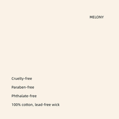 MELONY Massage Candle | Gentle Softening for Nourished, Hydrated, Balanced Skin (Unscented 130 g / 4.59 oz)