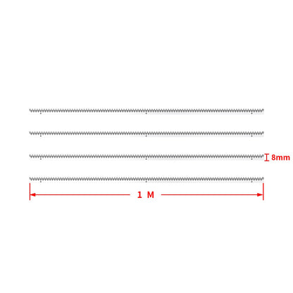 Blütezeit MJ-300 Sliding Gate Opener with 13.12ft Steel Gear Racks & 13ft Retro-Reflective IR Sensor – 900lb AC Sliding Gate Motor with Heavy-Duty Rack Drive & Safety Beam