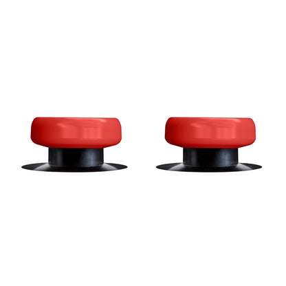 KontrolFreek No-Slip Thumb Grips for Nintendo Switch Pro and Switch 2 Controller | 4-Pack | Red & Black