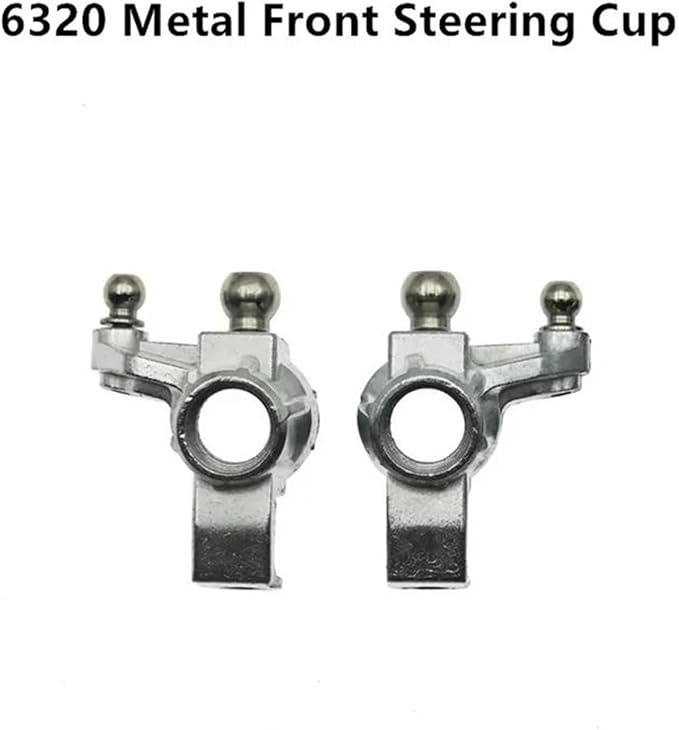 for SCY 16101 16102 16103 16201 16101 Pro 16102 Pro 16103Pro 16201Pro Metal Front Steering Cup Rear Hub Carrier 1/16 RC Car Upgrade Parts RC Accessories(Set)