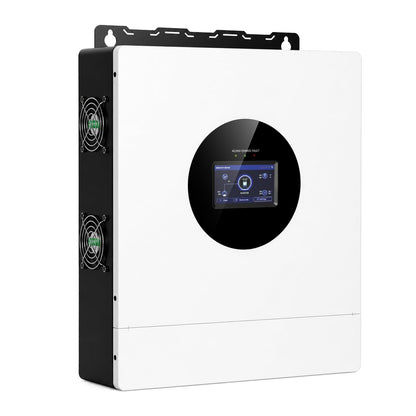 AuraSolar 8000W Hybrid Solar Inverter 48V DC to 120V/240V AC Split Phase, Pure Sine Wave Inverter Built-in MPPT 120A Charge Controller, Power Converter for Home Backup Off Grid Solar System