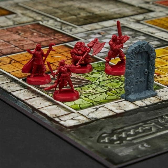 Hasbro Gaming Avalon Hill HeroQuest Game System Tabletop Board GameImmersive Fantasy Dungeon Crawler Adventure Game for Ages 14 and Up2-5 Players