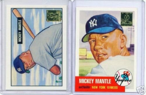 1996 Topps Mickey Mantle Complete Baseball Card Set (19 Mickey Mantle Cards). Includes The Highly Sought After Rookie 1952. These are Very Collectable Cards Issued in 1996