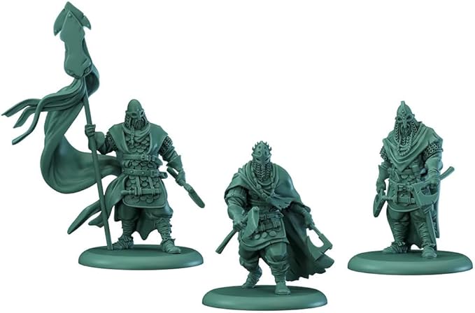 CMON A Song of Ice and Fire Tabletop Miniatures Ironborn Reavers Unit Box | Strategy Game for Teens and Adults | Ages 14+ | 2+ Players | Average Playtime 45-60 Minutes | Made (SIF901)