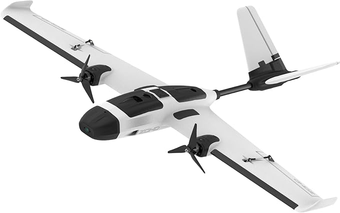 Buddy RC ZOHD Altus 980mm Wingspan Twin Motor V-Tail EPP FPV RC Airplane Glue-Less Assembly Portable Aircraft Compatible with GoPro/DJI Action Cameras for Long-Range Outdoor Adventures (PNP Version)