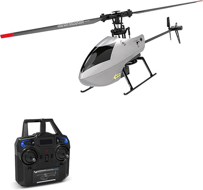 GoolRC C129 V2 RC Helicopter 4 Channel Remote Control Helicopter with 6-Axis Gyro 2.4Ghz RC Aircraft with 3D Flips Altitude Hold One Key Take Off/Landing for Adults and Beginners