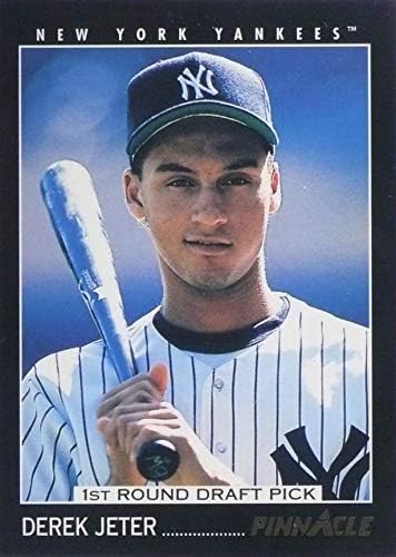 1993 Score Pinnacle - Derek Jeter - New York Yankees Baseball Rookie Card RC #457