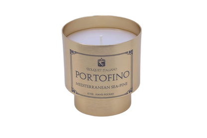 Portofino Luxury Wax Scented Candle Lemon Zest Sea Ozone Pine Aromatherapy Candle for Relaxation Home Decor & Gift Giving with Jasmine Marine Waters & Coastal Musk