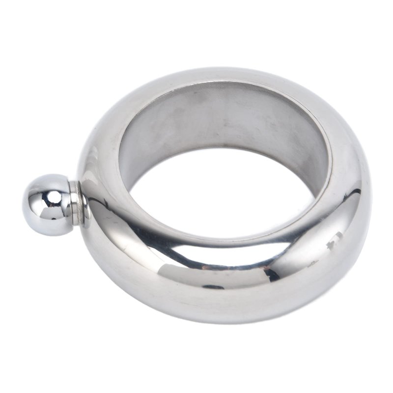 Wine Flask Gift, NonRusty Stainless Steel Flask Bracelets for Whiskey
