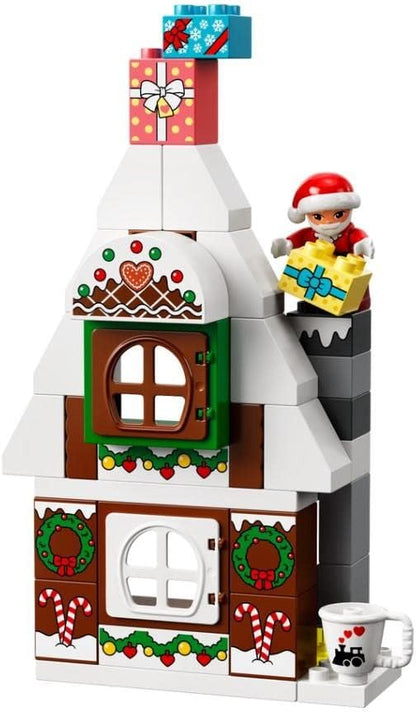 Lego® DUPLO® Santa's Gingerbread House 10976 Building Toy Christmas Playset for Preschoolers and Kids Aged 2+