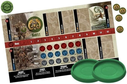 Blood Rage 5th Player Board Game EXPANSION | Strategy Game | Viking Battle Game | Tabletop Miniatures Game for Adults and Teens | Ages 14+ | 2-4 Players | Average Playtime 60-90 Minutes | Made by CMON