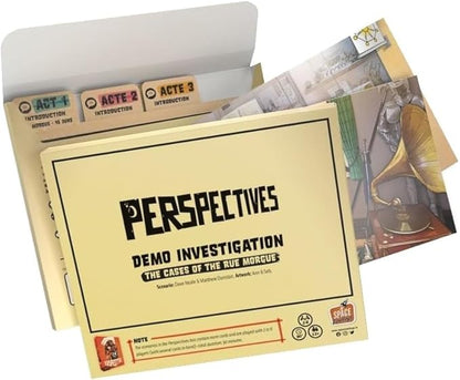 Perspectives (Orange Box) - Mystery Game Cooperative Storytelling Game for Kids and Adults Ages 12+ 2-6 Players 90 Minute Playtime Made by Space Cowboys