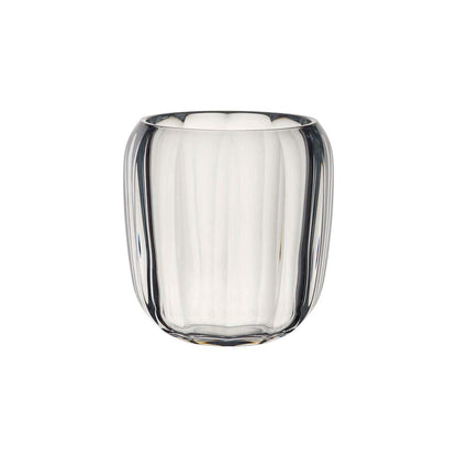 Villeroy & Boch Coloured Delight Hurricane Lamp/Small Vase : Clear, 6 in, Crystal Glass, Clear