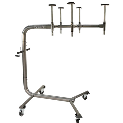 TOPLIFT PROS LIFTnGo Hard Top Removal and Storage System Compatible with Jeep Wrangeler 2 & 4 Door YJ, TJ,JK, JL & 4XE and Compatible with Ford Bronco 4 Door & 6 Gen+ Hard Top Jack Roll System