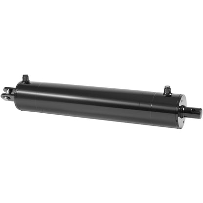 5"x24" Heavy Duty Hydraulic Cylinders Log Splitter Hydraulic Cylinder Double Acting Universal Hydraulic Cylinder 5" Bore 24" Stroke 2" Rod 3500 PSI