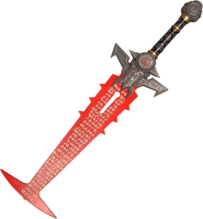 Perfect Replica of Doom Eternal Betrayer Hammer/Raider Axe/Crucible SwordGame Cosplay Props-Fantasy Anime Sword