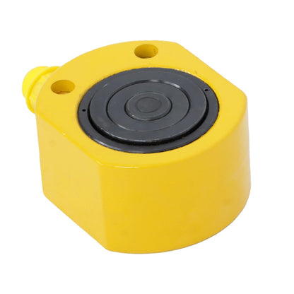 kimllier Low Profile Hydraulic Cylinder 30T 60mm Stroke Multi-Section Ram Jack for Industrial Machinery, Shipyard and Bridge Construction Lifting
