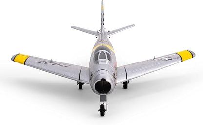 E-flite RC Airplane UMX F-86 Sabre 30mm EDF BNF Basic Transmitter Battery and Charger Not Included EFLU7050