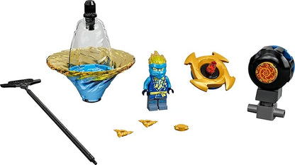 LEGO NINJAGO Jay’s Spinjitzu Ninja Training 70690 Spinning Toy Building Kit with NINJAGO Jay Gifts for Kids Aged 6+ (25 Pieces)