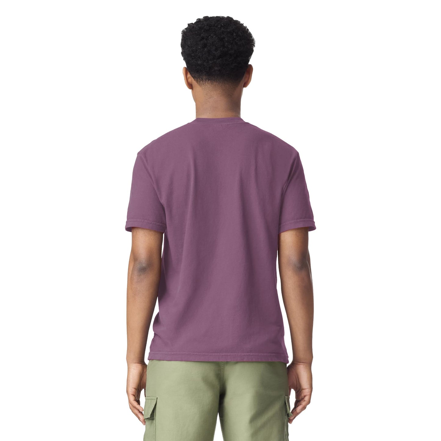 Comfort Colors Adult Short Sleeve Tee, Style G1717, Berry (1-pack), Small
