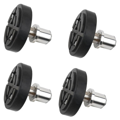 SONAKY 4pcs Shaft Diameter 38mm Car Lift Rubber Tray, 4-9cm Plus-High Car Lift Feet Pads Replace for 2 Post Car Lift Bridge Jack Car Heightening Feet Tray